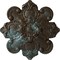 Ekena Millwork Katheryn Ceiling Medallion, Hand-Painted Bronze Blue Patina, 18 1/8"OD x 1 1/4"P CM18KABBS - alternate 1